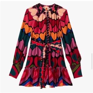 knee length dresses for ladies Full of Hearts Mini Skirt  Hemline Rice Village